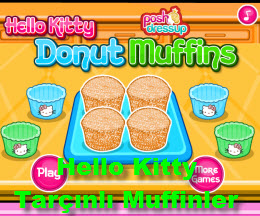 Hello Kitty  Tarçınlı Muffin