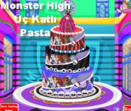 Monster High Üç Katlı Pasta