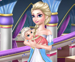 Elsa Ve Bebeğine Bakım Zamanı