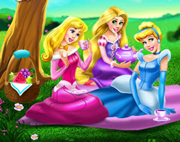 Güzel Prensesler Piknikte