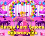 Barbie Parti Salonu Dekorasyonu