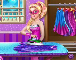 Süper Barbie'nin Çamaşır Günü
